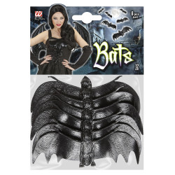 Dekorácie netopierov - 6 ks